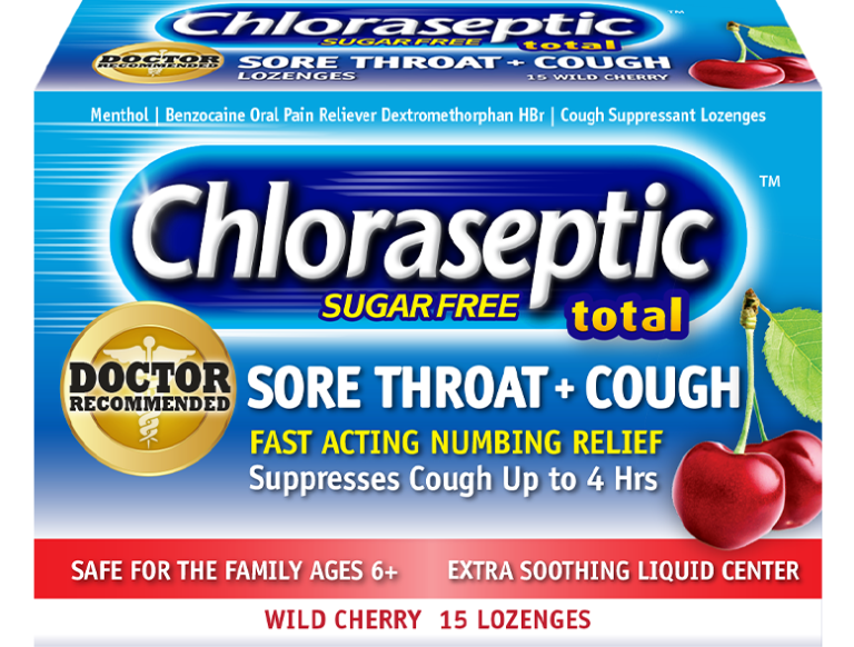 Chloraseptic Total Sugar Free Lozenge