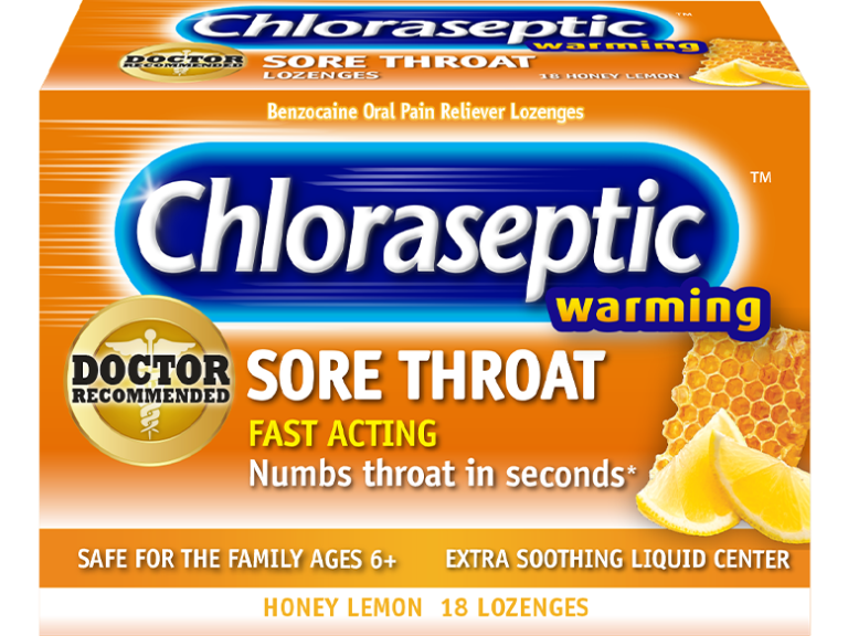 Chloraseptic Warming Honey Lemon Lozenge