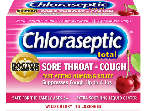 Chloraseptic Total Wild Cherry Lozenge