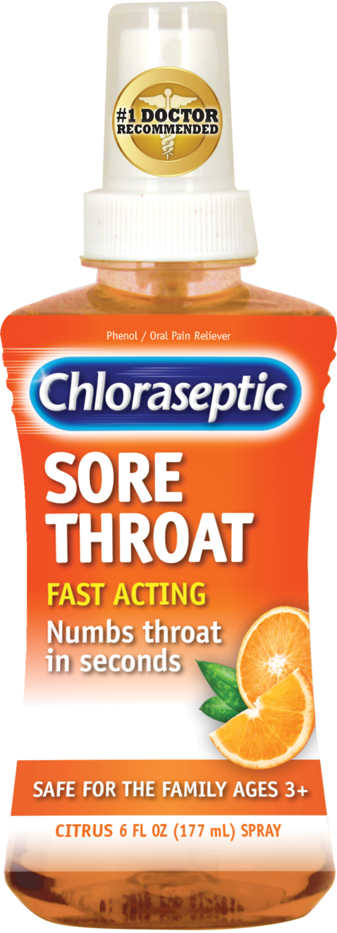 Chloraseptic Citrus Spray