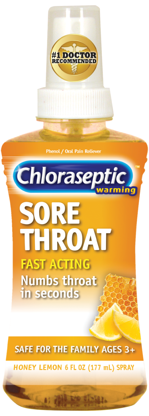 Chloraseptic Honey Lemon Warming Spray