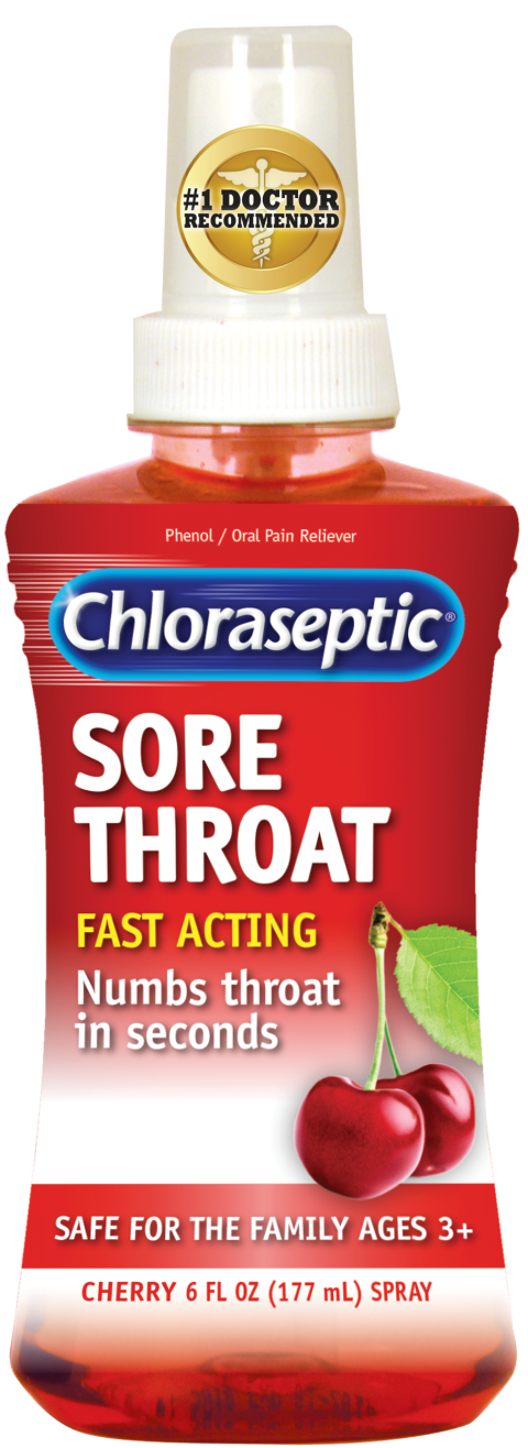 Chloraseptic® Cherry Sore Throat Spray