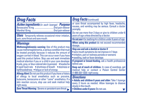 Chloraseptic® Max Wild Berry Sore Throat Lozenges