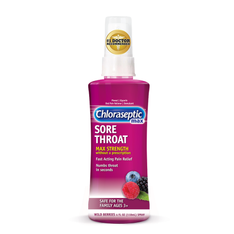 Chloraseptic Max Wild Berries Spray
